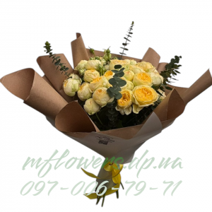 Букет “Піоні баблс”